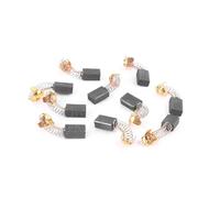 10 escobillas de carbón for herramientas eléctricas, 6,5 x 7,5 x 12,5 mm, 7 x 11 x 17 mm, repuesto de escobillas de grafito for martillo eléctrico y amoladora angular (7 x 11 x 17 mm).(7x11x17mm)
