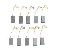 10 escobillas de carbono de repuesto para Bosch A69 GBH5400 GBH5-38 GSH38 | GBH5-40D Martillos rotativos taladros piezas de herramientas eléctricas 6.1 cm