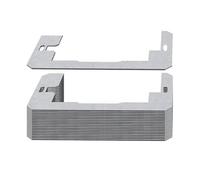 10 espaciadores de placa de pared de metal para caja eléctrica, espaciadores de salida de dispositivo de ajuste empotrado, placa de nivelación para fijar dispositivos de pared