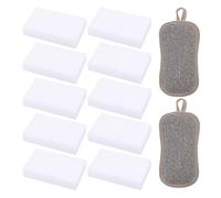 10 esponjas, 2 paños para lavar platos, esponja para eliminar manchas, esponja de borrar, esponja mágica, esponja de limpieza, esponja de goma, goma de borrar, esponja de pared, esponja de cocina