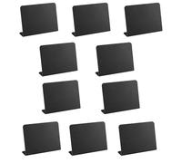 10 Etiquetas En Forma De L, Etiquetas De Despensa, Etiquetas De Caja De Almacenamiento, Etiquetas De Pizarra Con Clip Para Cestas, Etiquetas Borrables Y Grabables