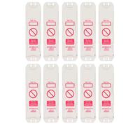 10 etiquetas y soportes de estado de andamio 10 etiquetas de andamio ABS Leyenda predeterminada No utilice soportes de etiquetas de andamio