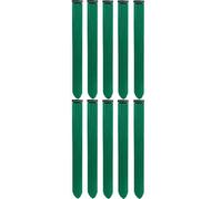 10 extensiones de cabello sintético liso de 56 cm con clip de colores for mujer, ideal for juegos de rol, fiestas de Halloween y Navidad.(Green)