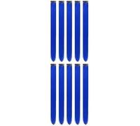 10 extensiones de cabello sintético liso de 56 cm con clip de colores for mujer, ideal for juegos de rol, fiestas de Halloween y Navidad.(Dark blue)