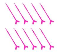 10 extensiones de pestañas, cuchara caliente de 2 vías, herramienta de barra permanente de pestañas en forma de Y, cepillo de peine para levantamiento de pestañas, aplicador rizador de pestañas