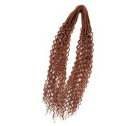 10 extensiones de rastas artificiales resistentes al calor, doble giro, conclusiones, finas, ventiladas para el uso diario, de lo contrario uso de fiesta, juego de trenzas artificiales, pelo