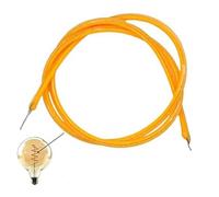 10 Filamentos de Bombilla, Filamento Flexible LED 3V Piezas de Lámpara de Filamento Flexible Filamento de Bombilla de 2200K Diodos para Lámpara de Filamento Para Reparación Bombilla LED(130 mm)