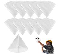 10 Filtros Cónicos DN 125, G4, Filtro de Repuesto para Sistema de Ventilación Zehnder, Maico, Pluggit, Helios, Wolf, Nibe, Diámetro 125 mm, Longitud 180 mm, Filtro para Válvulas de Escape