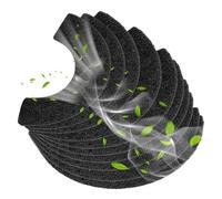 10 filtros de carbón activado aptos para Litter-Robot 4, almohadilla de carbono recortada, elimina el olor del filtro de aire de esponja para compost de cocina, mantiene el hogar fresco