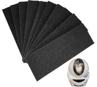 10 filtros de carbón activado compatibles con Litter-Robot 3, filtro de caja de arena de repuesto para modelos de robot de arena para absorber olores, controlar la humedad de las mascotas y mantener