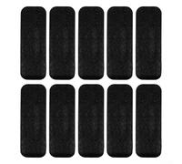 10 filtros de carbón activado de cáscara de coco compatibles con aspas de ventilador de techo para mejora y mitigación del aire (10 mm)