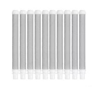 10 filtros de pulverización de pintura sin aire para pistola Wagner 60 malla, acero inoxidable, 10 mm de diámetro x 100 mm de longitud