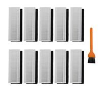 10 filtros HEPA de plástico para aspiradoras Tikom G8000/G8000 Pro/Honiture G20, accesorio de repuesto lavable, almohadillas de microfibra para suelo, filtro premotor para arbustos