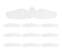 10 forros de algodón para debajo del brasier, reutilizables debajo del pecho para almohadillas de pecho, transpirables, para evitar la irritación y el enrojecimiento para senderismo, camping