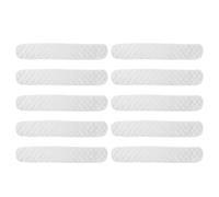 10 forros de algodón para el sudor, almohadillas de 17 pulgadas, inserciones reutilizables que absorben la humedad, cuidado debajo del pecho en climas cálidos, protección de abdomen posparto