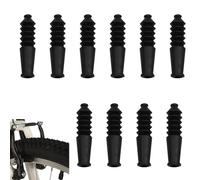 10 fuelles de goma universales para bicicleta, cable de freno, funda protectora de goma, guía de cables, protección contra el polvo, accesorios para bicicletas de montaña V