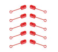 10 fundas de 60 conectores y 60 tapas protectoras para evitar la suciedad y los cortocircuitos, cubiertas aislantes para accesorios de cable