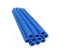 10 fundas de espuma para poste de cama elástica para niños de 40 cm, color azul