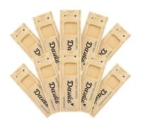 10 fundas de fieltro para regalo de agradecimiento, para chocolate con diseño de «Du Hast Ein Dickes Danke Merdient», regalo pequeño para colegas, empleados, amigos, familia