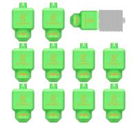 10 fundas de silicona para Bambu Lab P2S, bloque calefactor, cubierta de boquilla para cabezal de impresión de impresora 3D, carcasa de alta temperatura, accesorios de silicona, funda protectora para