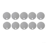 10 fundas para bisagras de asiento de inodoro, cubierta de inodoro impermeable, cubierta decorativa de tornillo, cubierta de inodoro antioxidante, cubierta de tornillo para baño (50 mm)