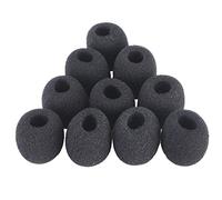 10 fundas pequeñas de espuma para parabrisas de micrófono de 18 mm x 8 mm