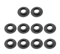 10 fundas protectoras deslizantes para placa de peso, bujes de guía para collares de barra, asas de mancuernas y soluciones de almacenamiento de placas (Φ21.5 x Φ30)