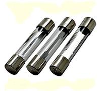 10 fusibles de cristal Flink 6 x 30 mm - 5 A 10 A 15 A 20 A 25 A 30 A 250 V (15 A)