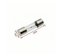 10 fusibles de Tubo de Vidrio de fusión Lenta de 5 x 20/6 x 30 mm, T0,5 A, 1 A, 1,25 A, 1,5 A, 1,6 A, 2 A, 2,5 A, 3,15 A, 4 A, 5 A, 6,3 A, 7 A, 8 A, 10 A, 15 A y 20 A.(4A,5x20MM Slow-Blow T)