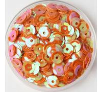 10 g 4 mm 5 mm 6 mm Paillettes orbiculars Accesorios para manualidades de costura-ab orange-4 mm 10 g 1500 piezas