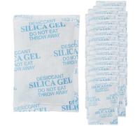 10 g x 30 Paquetes Gel de Sílice Desecante Bolsitas Desecante,Sobres Sílica Gel,Bolitas Desecantes,Transparente,para Antihumedad Armarios,Coches,Zapatos