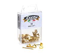 10 ganchos x Nº 1 León de la Era - Caja colgante - Made in Italy