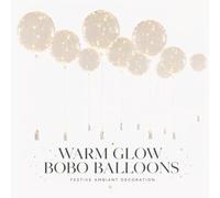 10 globos LED blancos cálidos, globos luminosos para decoración de cumpleaños