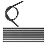 10 gomas de limpiaparabrisas de goma, 700 mm, silicona sin hueso, repuesto universal para la mayoría de coches, color gris, se puede cortar