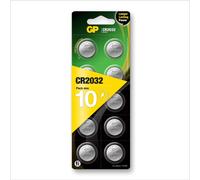 10 GP Knopfzellen CR2032 3,0 V NUEVO