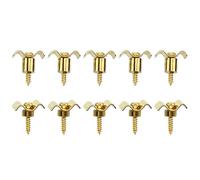 10 guías de cuerda de metal vintage para guitarra, retenedores para mejorar la precisión de afinación, mejoradores de interpretaciones de guitarra