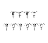 10 guías de cuerda de metal vintage para guitarra, retenedores para mejorar la precisión de afinación, mejoradores de interpretaciones de guitarra