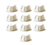 10 hebillas de red de baño para bebés, diseño antideslizante que garantiza la seguridad del tiempo del baño del bebé, se ajusta a varios tamaños de bañera