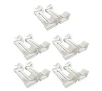 10 hebillas de red de baño para bebés, diseño antideslizante que garantiza la seguridad del tiempo del baño del bebé, se ajusta a varios tamaños de bañera