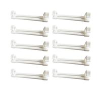 10 hebillas de red de baño para bebés, diseño antideslizante que garantiza la seguridad del tiempo del baño del bebé, se ajusta a varios tamaños de bañera