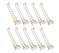 10 hebillas de red de baño para bebés, diseño antideslizante que garantiza la seguridad del tiempo del baño del bebé, se ajusta a varios tamaños de bañera