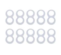 10 Herramientas de Corrección de Uñas Encarnadas de Silicona,Corrector de Uñas de los Pies,Corrector de Cuidado de Paroniquia Reutilizable Lavable para Mantener las Uñas Saludables