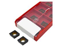 10 herramientas de torneado de carburo MT09T304 LF3018 con círculo interno, aptas for el procesamiento de hierro fundido.