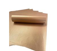 10 hojas A4 de papel brillante de cobre bronce con brillo iridiscente, 120 g/m², manualidades, fabricación de tarjetas navideñas