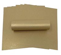 10 hojas A4 de papel brillante dorado cosecha con brillo iridiscente, 120 g/m², manualidades, fabricación de tarjetas navideñas