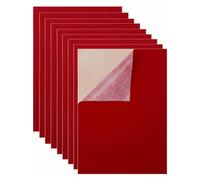 10 hojas adhesivas de fieltro, láminas adhesivas de tela, pelar y pegar hojas para cajones y cajas