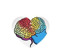 10 hojas colgantes perfumadas con diseño de cerebro izquierdo y derecho, para el hogar