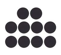 10 hojas de imán redondas, imanes adhesivos flexibles, imanes de goma de 12 x 2 mm con respaldo adhesivo para pizarras blancas, refrigeradores, ciencias, manualidades, bricolaje