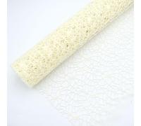 10 hojas de papel de regalo de flores de estilo coreano de 19.5 x 26 pulgadas, malla jacquard calada, papel de regalo floral para el día de San Valentín, suministros de ramo de floristería, para