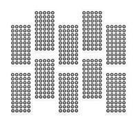 10 hojas de película reflectante para escáner, marcador de escaneo 3D, puntos de marcado